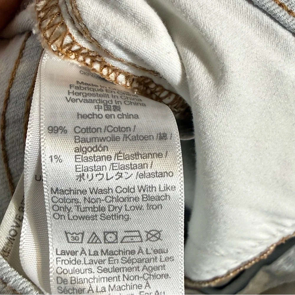 Madewell The Perfect Vintage Wide-Leg‎ Crop Jean in Edmunds Wash size 25